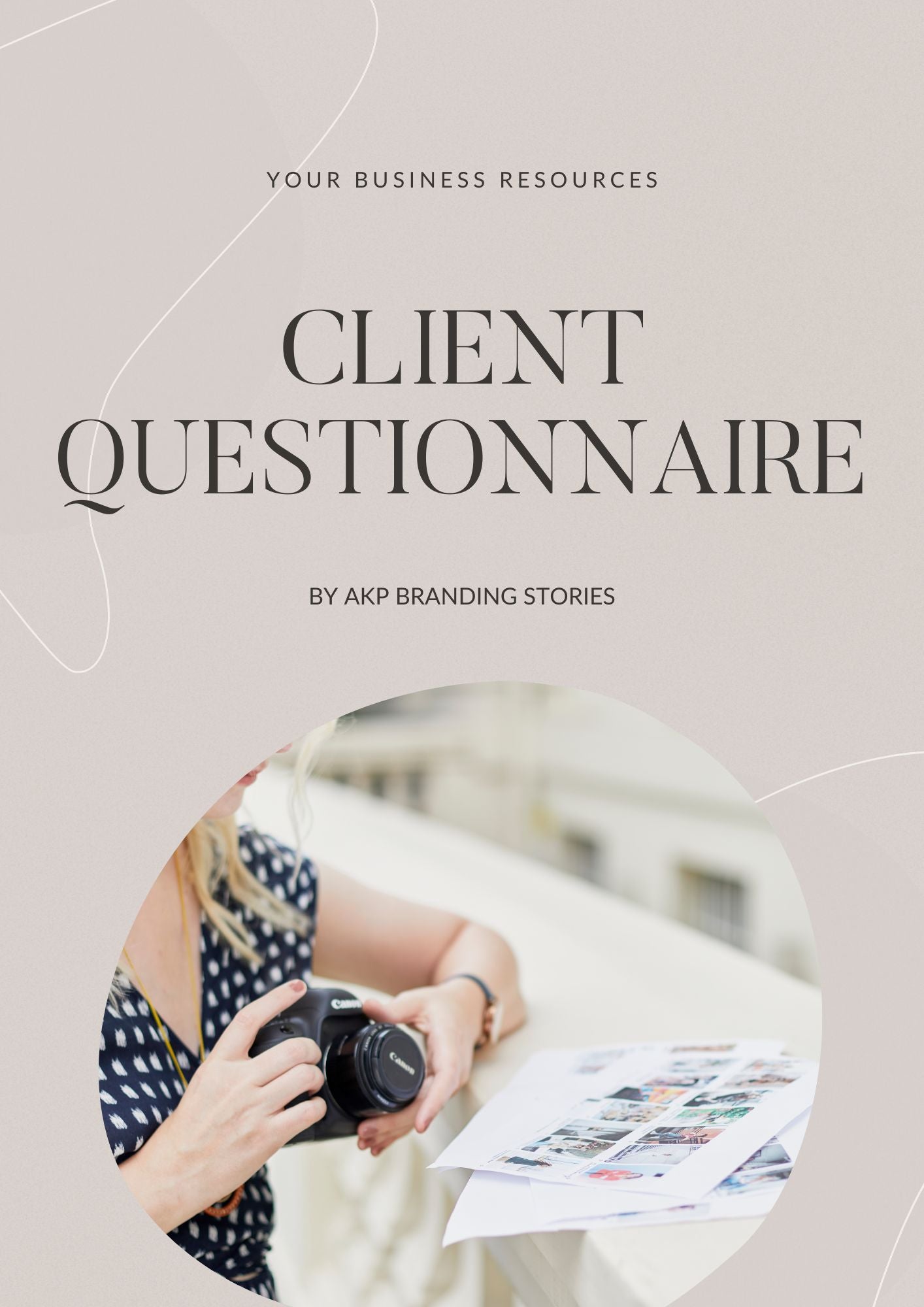 Your Client Shoot Questionnaire